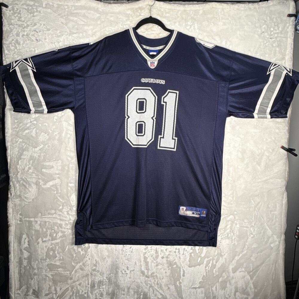Y2K XL Terrell Owens #81 Dallas Cowboys Reebok NFL Pro Cut On Field Jersey Elite